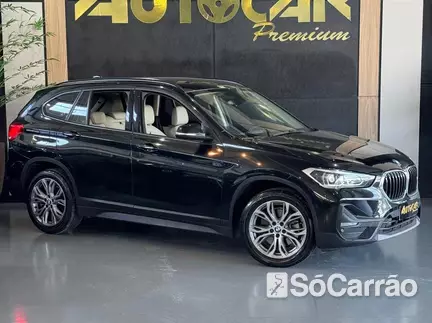 BMW X1 SDRIVE20I 2.0 16V ACTIVEFLEX na cor Preta em Jaraguá do Sul / SC - 6839935