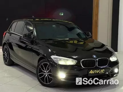 BMW 120I 2.0 16V na cor Preta em Jaraguá do Sul / SC - 6839978