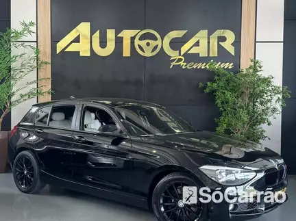 BMW 118I FULL 1.6 TB AT na cor Preta em Jaraguá do Sul / SC - 6951299