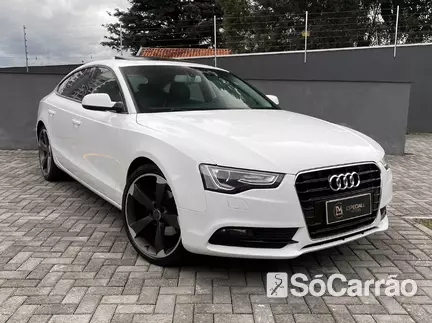 Audi A5 SPORTBACK AMBIENTE 2.0 16V TFSI MULT na cor Branca em Curitiba / PR - 6754882