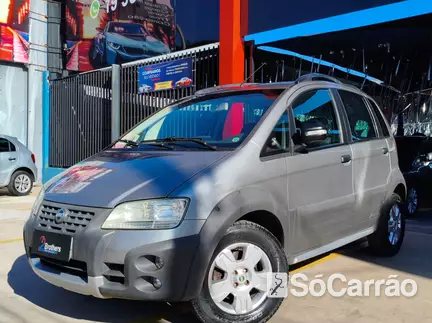 Fiat IDEA ADVENTURE 1.8 8V na cor Cinza em Campinas / SP - 6809494