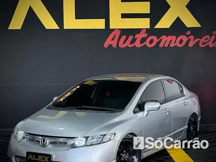Honda CIVIC LXS 1.8 16V AT na cor Prata no Sapucaia do Sul / RS - 6780873