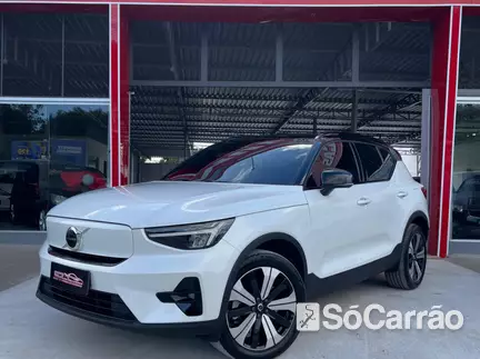 Volvo XC40 BEV 69KWH RECHARGE PLUS na cor Branca no Cachoeirinha / RS - 6682110
