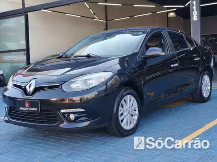 Renault FLUENCE DYNAMIQUE 2.0 16V CVT HIFLEX na cor Preta em Campinas / SP - 6779183