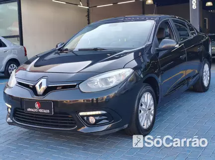 Renault FLUENCE DYNAMIQUE 2.0 16V CVT HIFLEX na cor Preta em Campinas / SP - 6779195