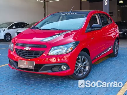 Chevrolet ONIX EFFECT 1.4 8V MT6 ECO na cor Vermelha em Campinas / SP - 6939309