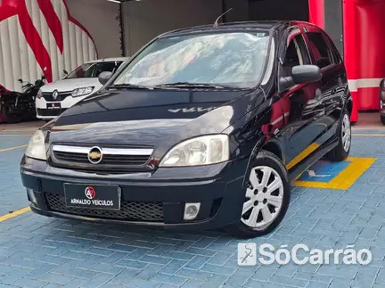 Chevrolet CORSA HATCH MAXX 1.4 8V ECONOFLEX na cor Preta em Campinas / SP - 6975287
