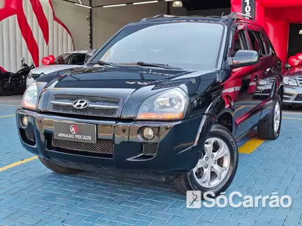 Hyundai TUCSON GLS 4X2 2.0 16V AT na cor Preta em Campinas / SP - 6975323
