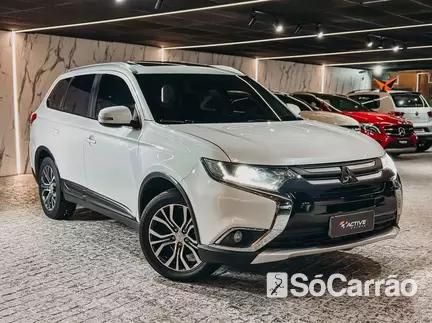 Mitsubishi OUTLANDER 2WD 2.0 16V AT na cor Branca em Joinville / SC - 6674400