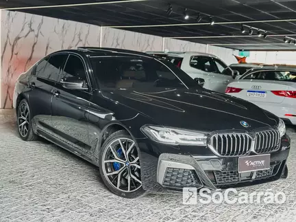 BMW 530E M SPORT 2.0 PHEV na cor Preta em Joinville / SC - 6696144