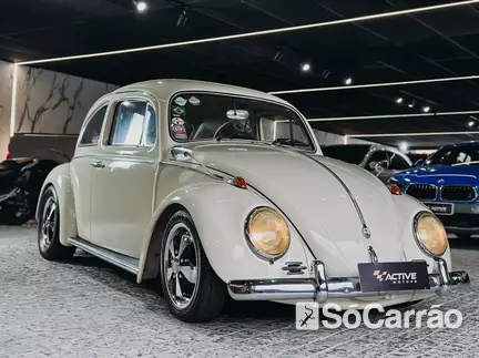 Volkswagen FUSCA 1500 na cor Branca em Joinville / SC - 6711079