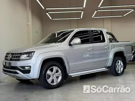 Volkswagen AMAROK CD HIGHLINE 4X4 2.0 BI-TDI AT na cor Prata em Londrina / PR - 6768451