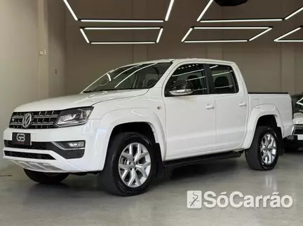 Volkswagen AMAROK CD HIGHLINE 4X4 3.0 TDI V6 AT na cor Branca em Londrina / PR - 6777041