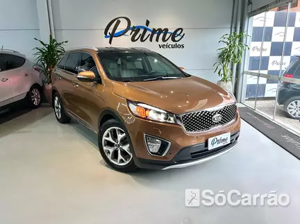 KIA SORENTO SORENTO EX 7LUG 4X4 3.5 V6 AT na cor Marrom no ESTANCIA VELHA / RS - 6698868