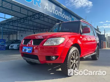 Mitsubishi PAJERO TR4 4X4 2.0 16V HP AT na cor Vermelha em Campinas / SP - 6749576