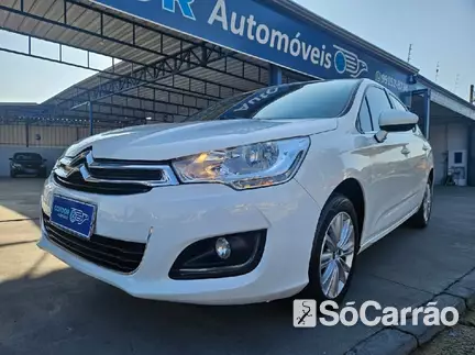 Citroen C4 LOUNGE ORIGINE THP 1.6 16V AT na cor Branca em Campinas / SP - 6850599