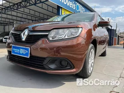 Renault LOGAN EXPRESSION 1.0 16V HIFLEX na cor Marrom em Campinas / SP - 6909595
