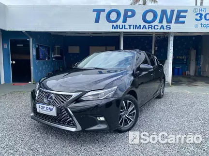 Lexus CT200H LUXURY 1.8 16V HIBRIDO AT na cor Preta em Joinville / SC - 6681590