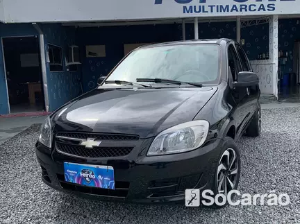 Chevrolet CELTA LT 1.0 VHC-E 8V FLEXPOWER na cor Preta em Joinville / SC - 6681842