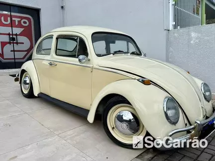 Volkswagen FUSCA 1300 na cor Branca em Curitiba / PR - 6685121