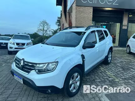 Renault DUSTER ZEN 1.6 16V SCE MT6 na cor Branca no Viamão / RS - 6704388