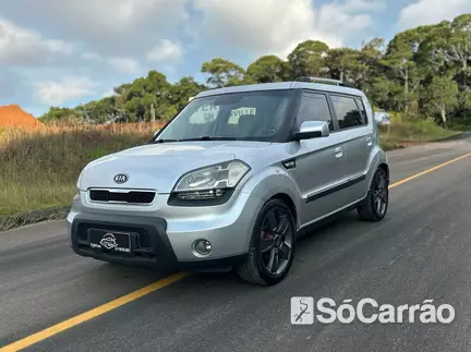 KIA SOUL EX 1.6 16V MT na cor Prata em Joinville / SC - 6697989