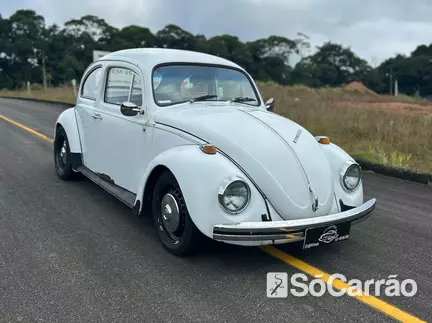 Volkswagen FUSCA 1300 na cor Branca em Joinville / SC - 6731844