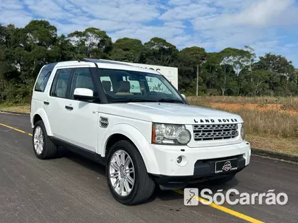 Land Rover DISCOVERY 4 HSE 4X4 3.0 TDV6 AT na cor Branca em Joinville / SC - 6785359