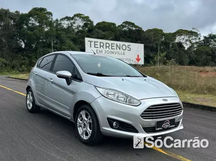 Ford NEW FIESTA 1.6 16V na cor Prata em Joinville / SC - 6805905