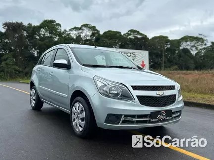 Chevrolet AGILE LTZ 1.4 8V na cor Prata em Joinville / SC - 6825866