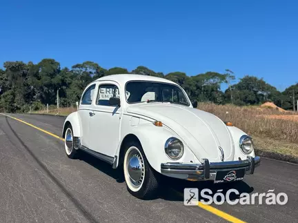 Volkswagen FUSCA 1300 na cor Branca em Joinville / SC - 6858993