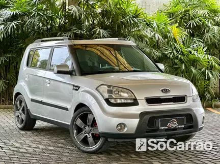 KIA SOUL EX 1.6 16V MT na cor Prata em Joinville / SC - 6898842