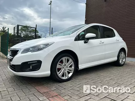 Peugeot 308 ALLURE 1.6 16V na cor Branca em Herval DOeste / SC - 6693309