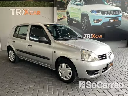 Renault CLIO CAMPUS 1.0 16V HIFLEX na cor Prata em Curitiba / PR - 6770902