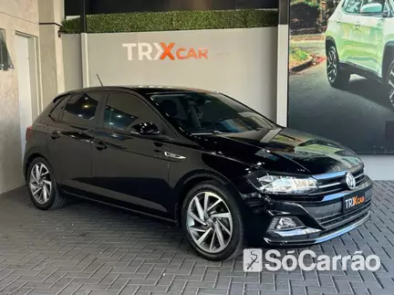 Volkswagen POLO HIGHLINE 1.0 TSI AT6 na cor Preta em Curitiba / PR - 6933378