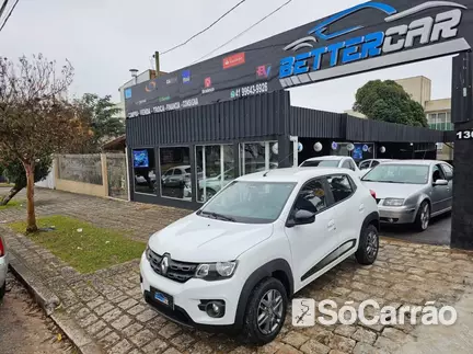 Renault KWID INTENSE 1.0 12V na cor Branca em Curitiba / PR - 6776374
