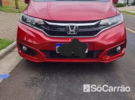 Honda FIT EXL 1.5 16V CVT FLEXONE na cor Vermelha no Gravataí / RS - 6713638