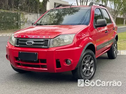 Ford ECOSPORT ECOSPORT XLT FREESTYLE 1.6 8V na cor Vermelha em Pinhais / PR - 6919206