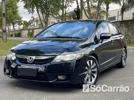 Honda CIVIC LXL 1.8 16V AT na cor Preta em Pinhais / PR - 6940892