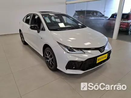 Toyota COROLLA GR-S 2.0 16V CVT na cor Branca em Curitiba / PR - 6744840