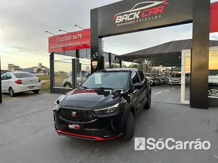 Fiat PULSE ABARTH TURBO 270 1.3 FLEX AT na cor Preta em Santo Amaro da Imperatriz / SC - 6781979