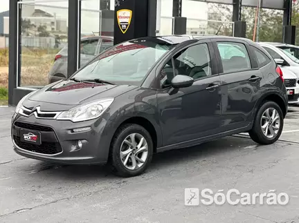 Citroen C3 TENDANCE 1.6 16V AT6 FLEXSTART na cor Cinza em Santo Amaro da Imperatriz / SC - 6824697