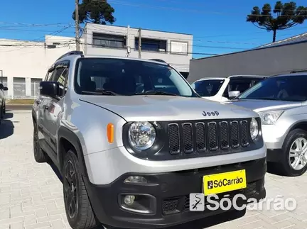 JEEP RENEGADE (AUDIO BOOSTER) 1.8 16V AT6 na cor Prata em Curitiba / PR - 6735262