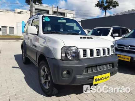 Suzuki JIMNY 4ALL 4X4 1.3 16V na cor Branca em Curitiba / PR - 6735294