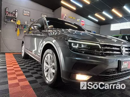 Volkswagen TIGUAN ALLSPACE COMFORTLINE 250 1.4 TSI DSG na cor Cinza em Curitiba / PR - 6709991