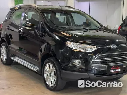 Ford ECOSPORT TITANIUM PLUS 2.0 16V P.SHIFT na cor Preta em Londrina / PR - 6801430