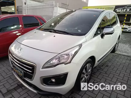 Peugeot 3008 GRIFFE 1.6 THP 16V TIP na cor Branca em Joinville / SC - 6713414