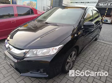 Honda CITY CITY EX 1.5 16V CVT na cor Preta em Joinville / SC - 6717301