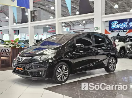 Honda FIT EXL 1.5 16V CVT FLEXONE na cor Preta em Fazenda Rio Grande / PR - 6715335