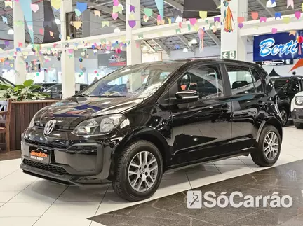 Volkswagen UP! MPI 1.0 12V na cor Preta em Curitiba / PR - 6799068